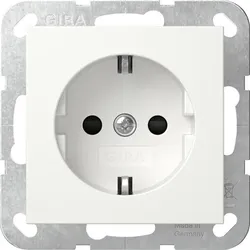 Gira 445303 SCHUKO-Steckd. SP System 55 Reinweiß