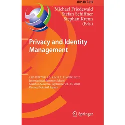 Privacy and Identity Management, Fachbücher