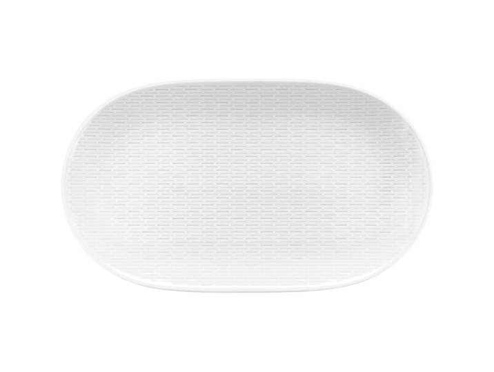 BAUSCHER Servierplatte Scope weiss Porzellan Oval B 23.1 cm