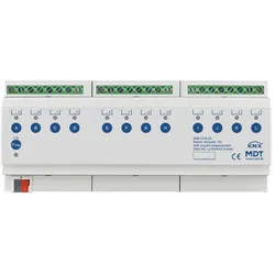 MDT AMI-1216.03 KNX Schaltaktor 12-fach, 12TE REG, 16/20 A, 230VAC, C-Last, Strommessung, 200 μF AMI121603