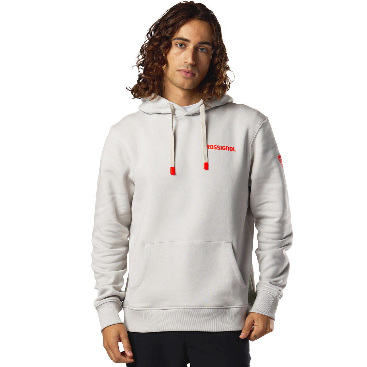 Rossignol Skiwear Hoodie HERO light grey - L