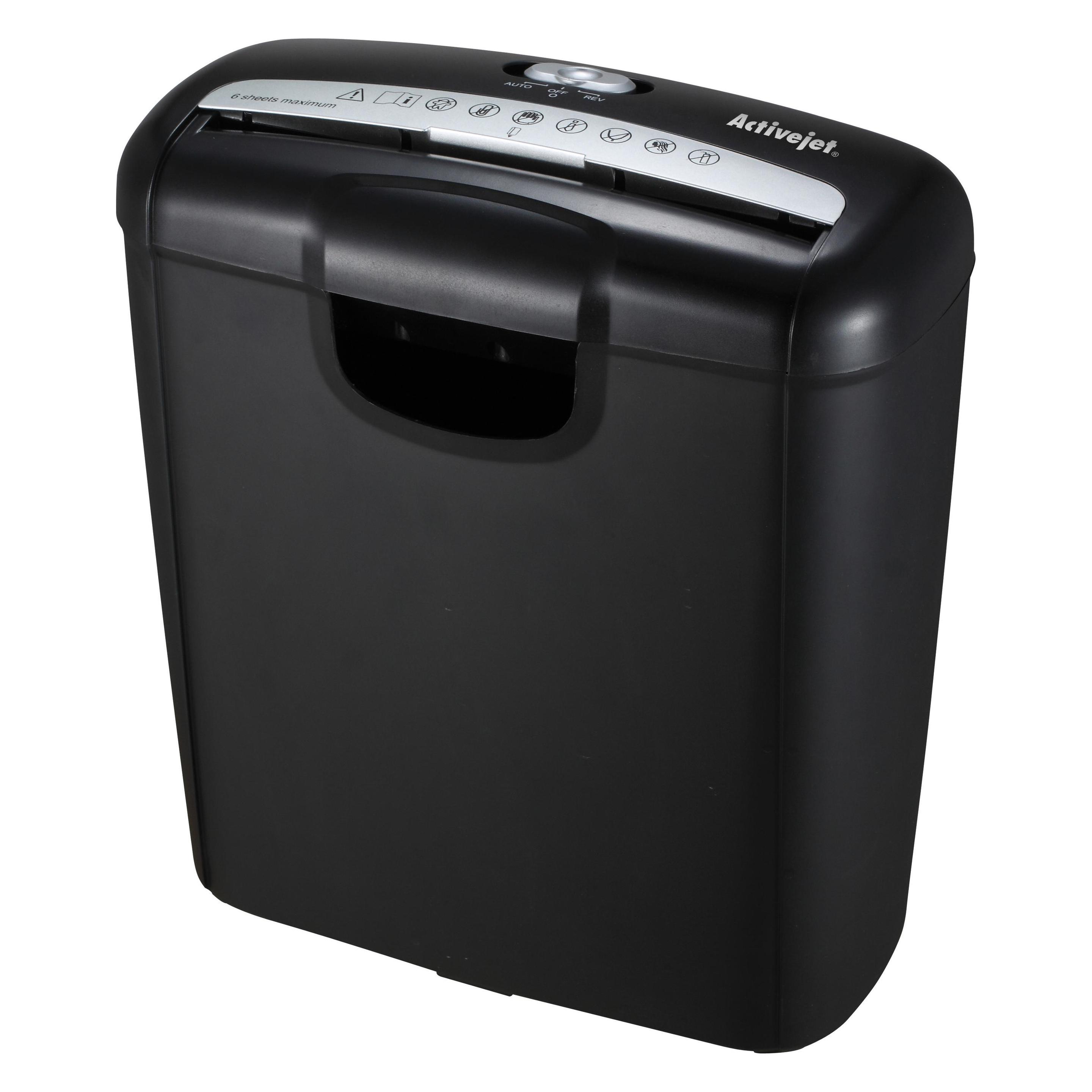 Activejet ASH-0601S paper shredder (Streifenschnitt) (ASH-0601S)