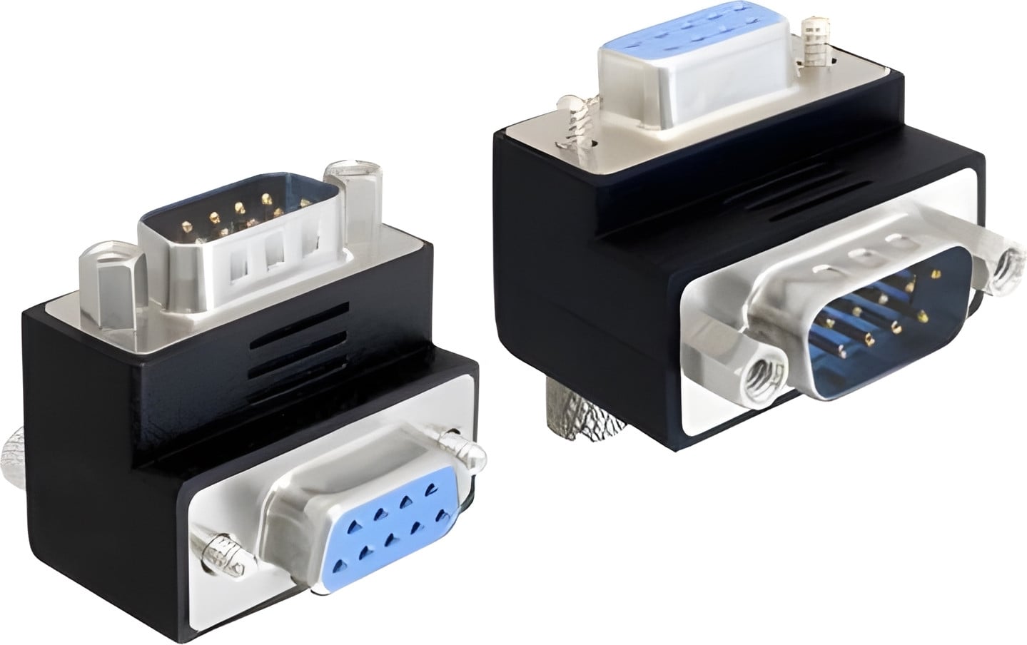 Delock 65267 D-Sub9 naar D-Sub9 Adapter met 270 graden hoek