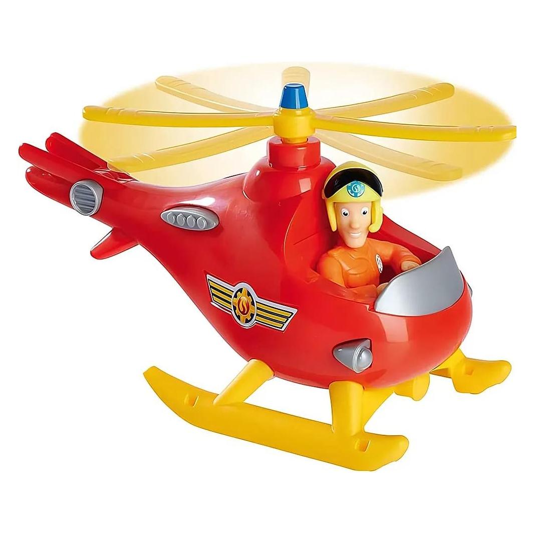 Simba Brandweerman Sam Wallaby Helikopter met Tom Thomas (109252507)