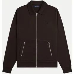 Trainingsjacke mit Streifen im Tennisnetz-Design Schwarz L