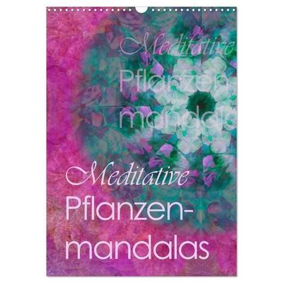 Meditative Pflanzenmandalas (Wandkalender 2027 DIN A3 hoch), CALVENDO Monatskalender