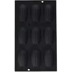 de Buyer Madeleines, Backform, Schwarz