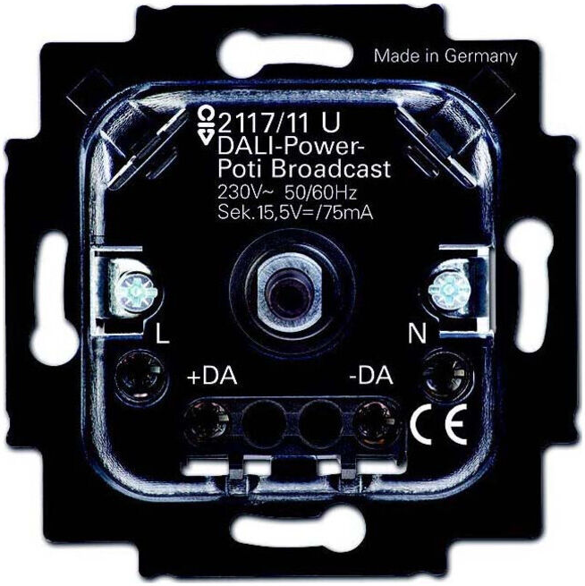 Busch-Jaeger Module potentiomètre DALI avec alimentation intégrée 2117/11 U (2CKA006599A2986)