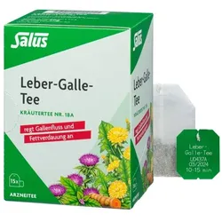 LEBER GALLE-Tee Kräutertee Nr.18a Salus Filterbtl. 15 St