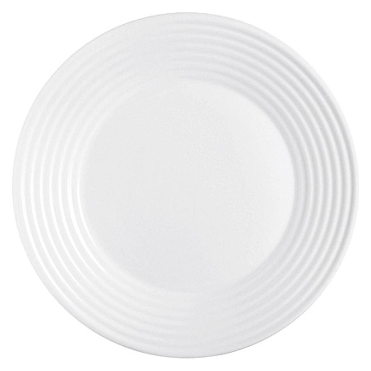 Luminarc Speiseteller Harena Glas Ø25cm weiss (25 cm) (LUMINARC) Mindestbestellmenge: 24 Stück