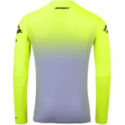 Kenny, Unisex, Velotrikot, Performance (S), Grau, Gelb, Schwarz, S