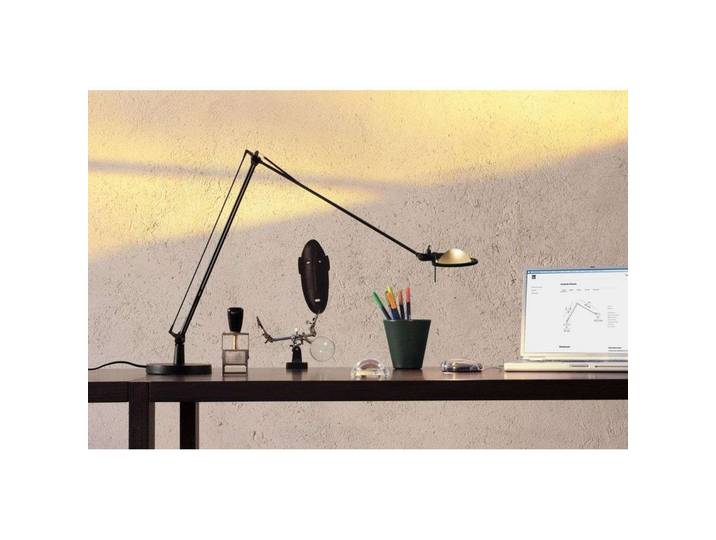 Berenice Tischleuchte 30x30 Pink Glas/Alu - Luceplan - Arbeitszimmer / Büro - Aluminium