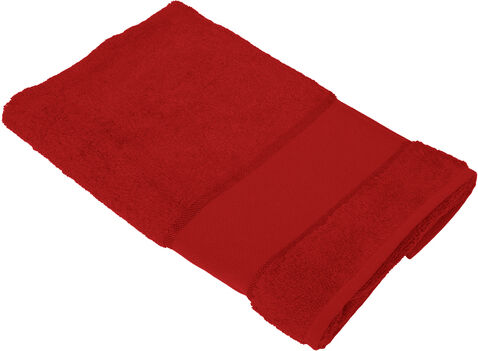 buttinette Walk-Frottier-Handtuch, rot