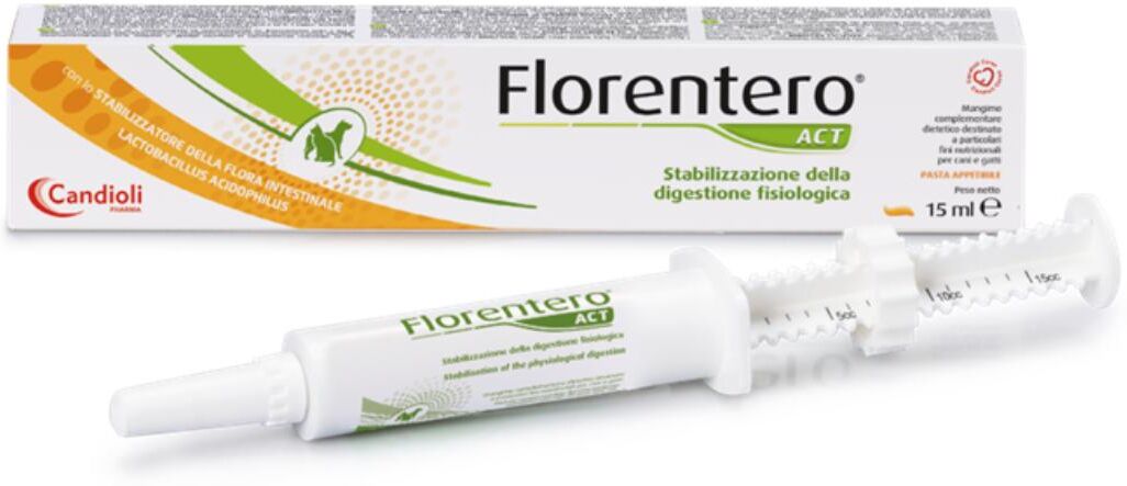 CANDIOLI Florentero Act Mangime Complementare Dietetico in Pasta Appetibile 15ML
