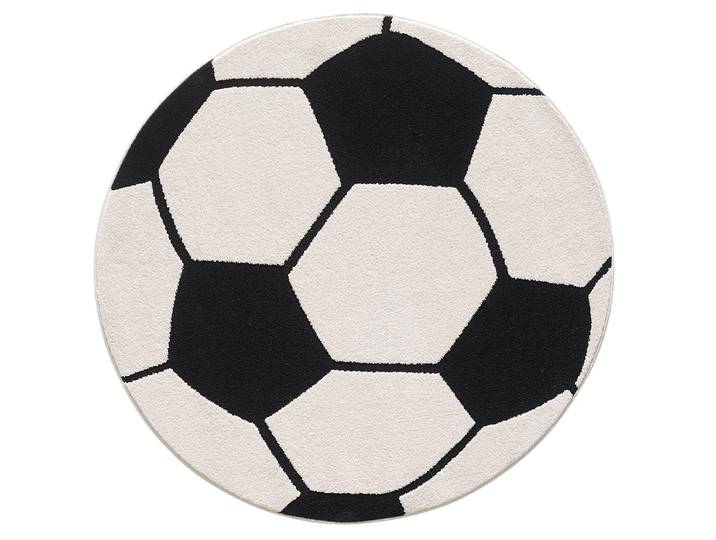 Kinderteppich THE CARPET Lou , schwarz, H:20mm Ø:80cm, Polypropylen, Teppiche, Kinderteppich, Kinderzimmer Teppich strapazierfähig und pflegleicht