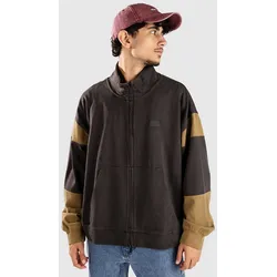 Vans Retro Sport Mock Neck Full Zip Sweater faded black Gr. S
