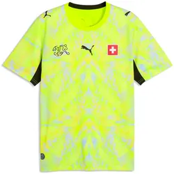 PUMA SFV Schweiz Match Torwarttrikot 2026 Herren 89 - yellow alert/elektro purple XXL