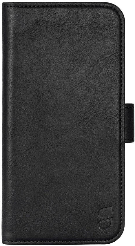 GEAR iPhone 17 Kunstlæder Cover - MagSafe Kompatibel - Sort