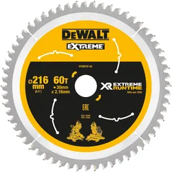 DEWALT XR EXTREME Kreissägeblatt stationär Extra feine Schnitte - DT99570-QZ