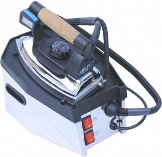 Lelit PS11N, Pressurized steam ironing station, 800 W, Edelstahl-Bügelsohle, 5,5 bar, 1,2 l, Schwarz, Edelstahl