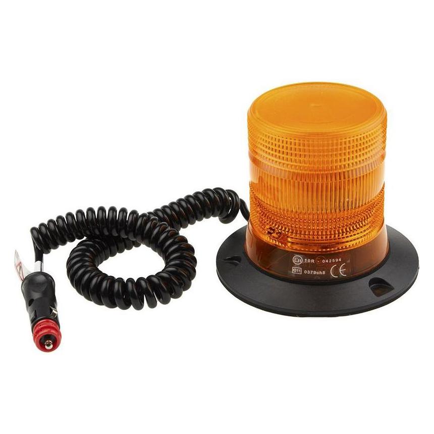 RS PRO LED Beacon, Amber, Magnetic, 10-30Vdc (9075993)