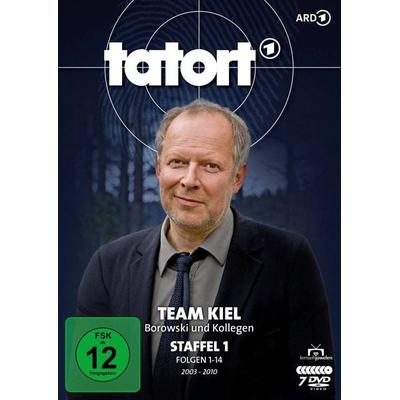 Tatort - Team Kiel (Borowski / Axel Milberg) - Staffel 1 (Folgen 1-14) (Fernsehjuwelen) [7 DVDs], DVD
