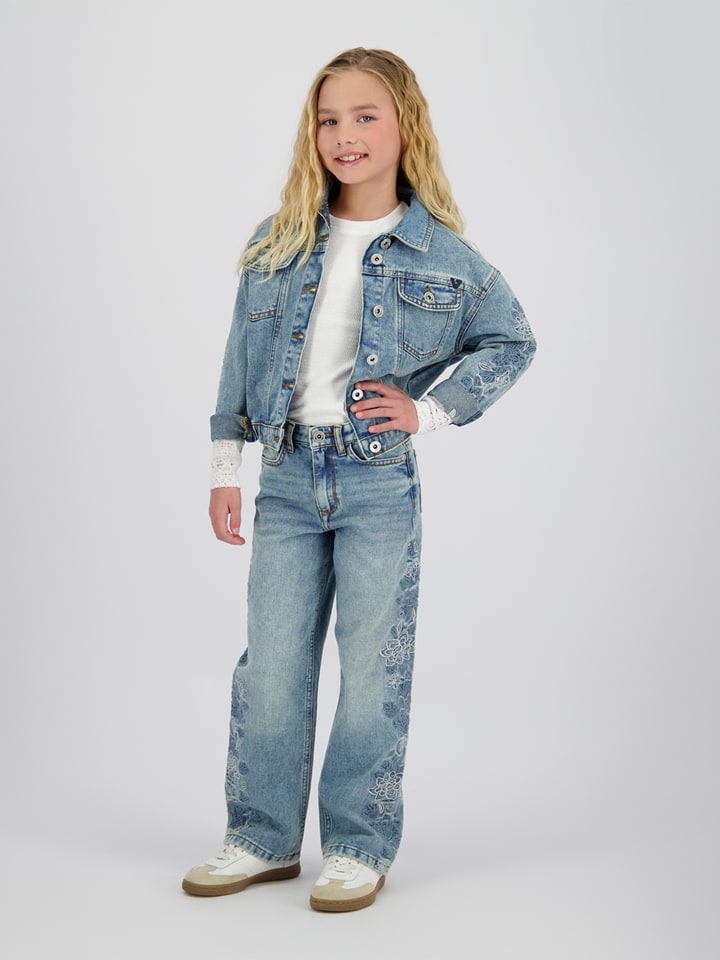 Vingino Jeans - Wide leg - in Hellblau - 140