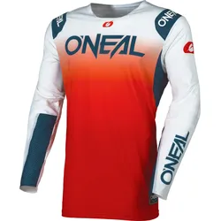 ONeal Prodigy Five Five S26, Trikot - Rot/Orange/Weiß/Dunkelblau - M