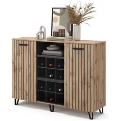 Vicco, Kommode + Sideboard, Amber (133.60 x 38 x 100 cm)