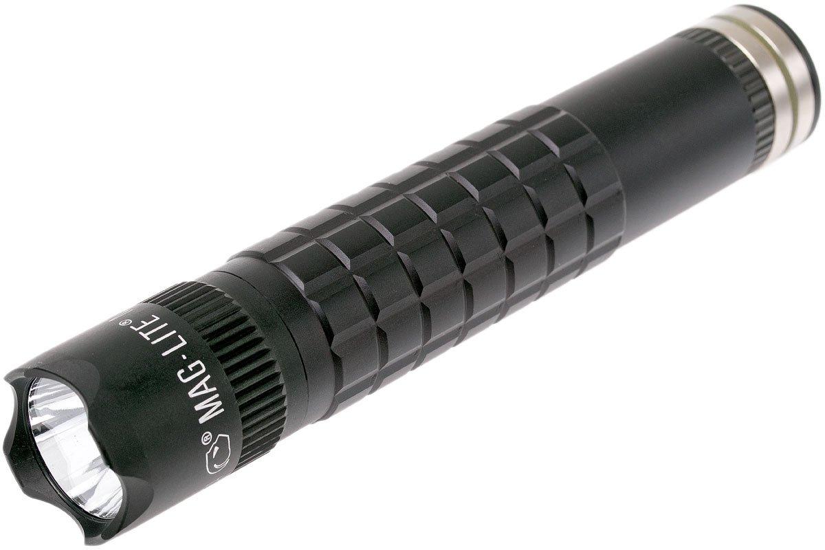Maglite MAG-TAC LED R torcia LED ricaricabiile, lunetta coronata nera