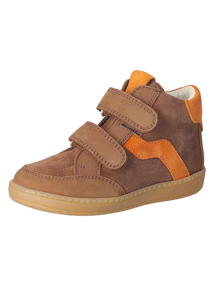 Ricosta Leder-Sneakers "Dublin" in Hellbraun - 30