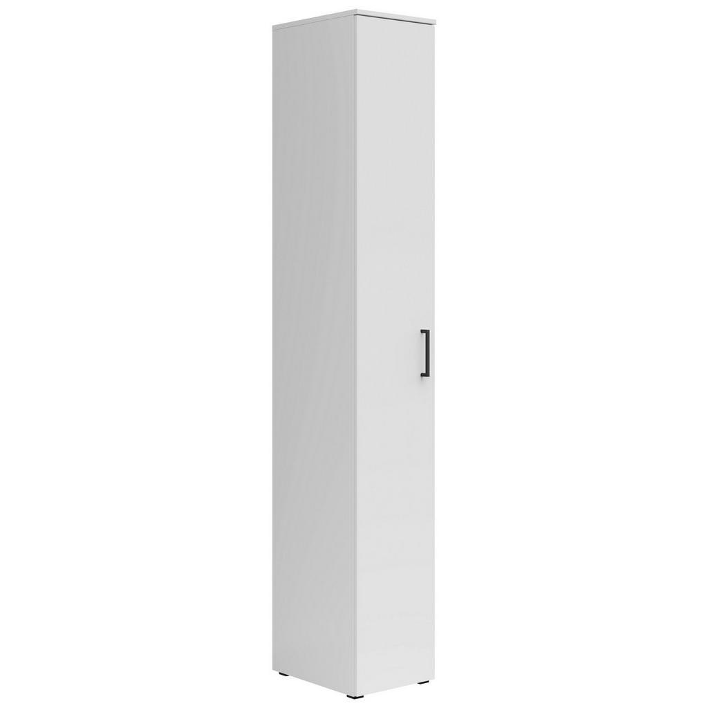 Mehrzweckschrank , Weiss , Kunststoff , 5 Fächer , 30x195x40 cm , FSC MIX , erweiterbar, stehend , Waschküche, Mehrzweckschrank