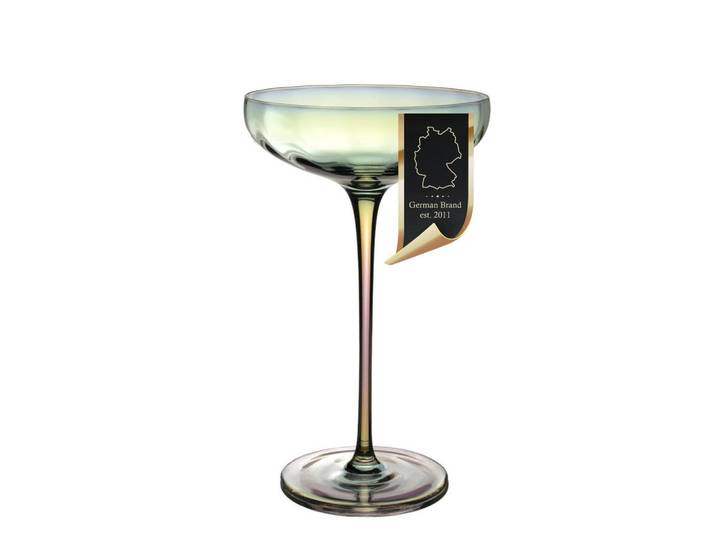 Intirilife Martini Glas 140 ml, Transparent, Glas, 0.14 L, leicht zu reinigen, Glas, Longdrinkgläser
