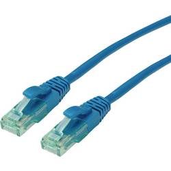 ROLINE RECYCLED MATERIAL ROLINE RM Patchkabel Cat.6A UTP, blau, 0,5 m 21.45.3140