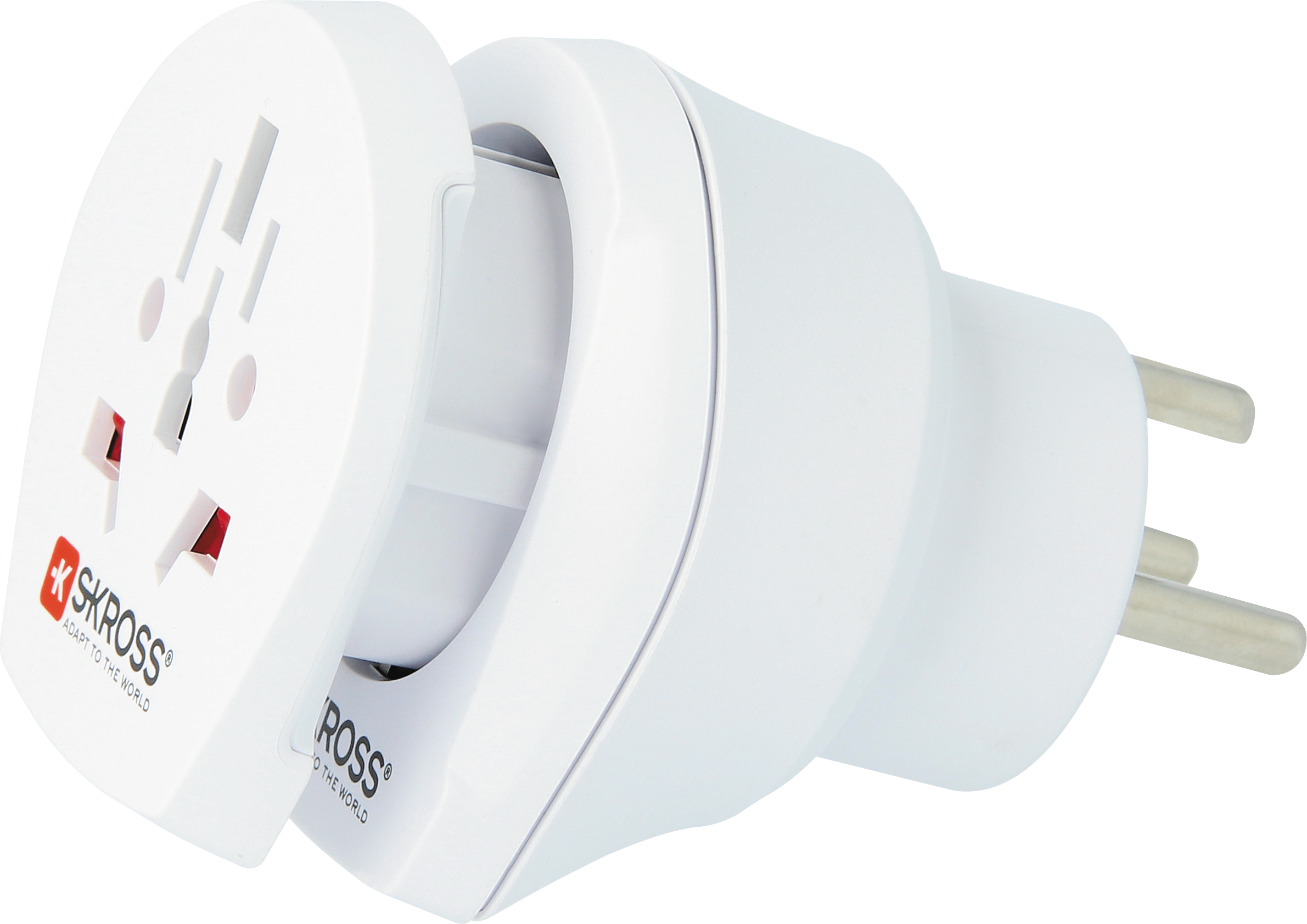 SKross Country adapter combo - world to denmark