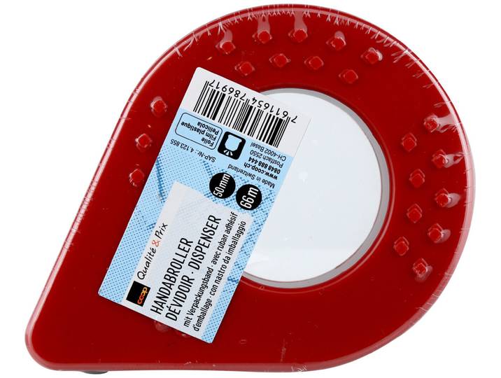 Coop Qualité & Prix Handabroller 50mm rot