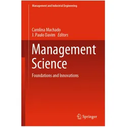Management Science, Fachbücher von Carolina Machado, J. Paulo Davim