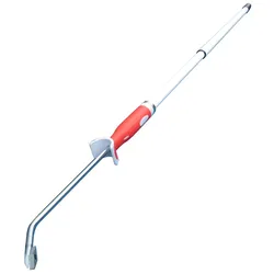 Rokutec Unkrautkratzer Fugenreiniger Rillenfix mit Teleskopstiel Ausziehbar 0,75 – 1,30m
