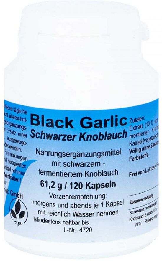 Black Garlic schwarzer Knoblauch Kapseln