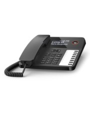 Gigaset DESK 600 schwarz schnurgebundenes Tisch- und Wandtelefon LC-Display 7 (S30350-H224-B101)