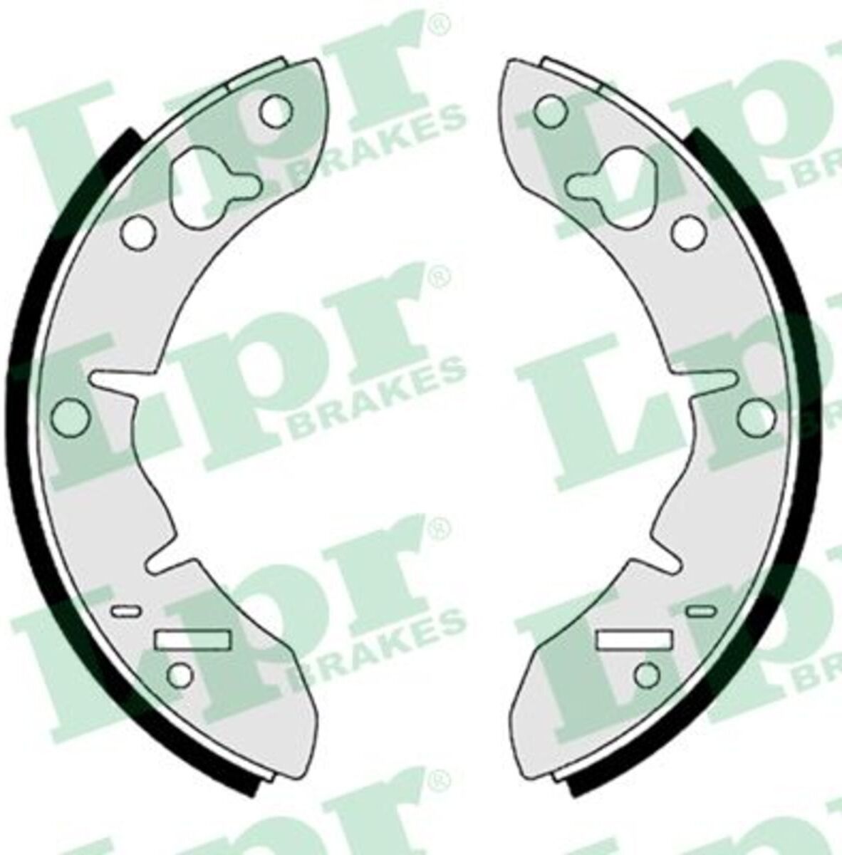 Bremsbackensatz LPR 00560