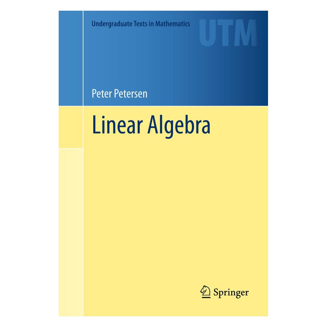 Springer Linear Algebra (Englisch, Softcover, Peter Petersen) (55557613)