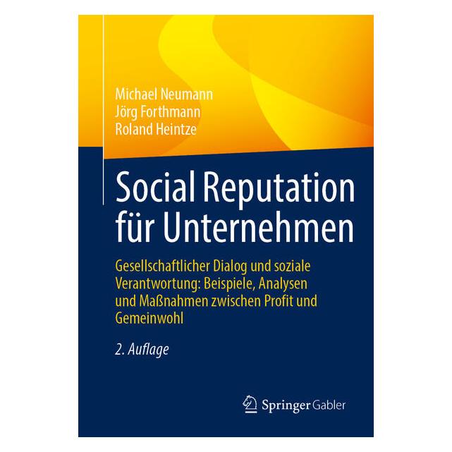 Springer Social Reputation für Unternehmen (Deutsch, Jörg Forthmann, Michael Neumann, Roland Heintze) (65429982)
