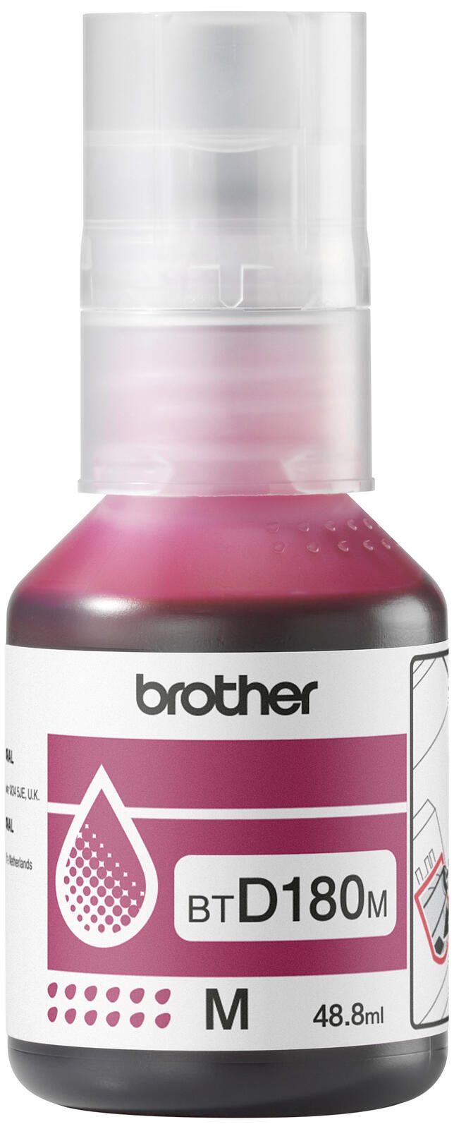 Brother Original BTD180M Nachfülltinte magenta 5.000 Seiten