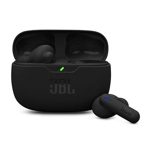 JBL Wave Beam 2 True Wireless Noise Cancelling Bluetooth Earbuds - Zwart