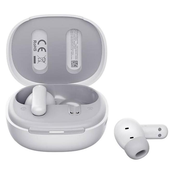 QCY TWS MeloBuds HT16 Headphones (white) (ANC, 28 h, Kabellos) (HT16 white)