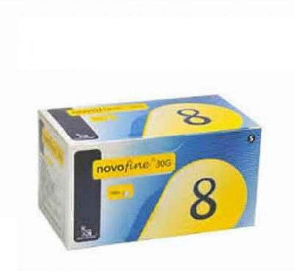 Bb Farma Ago Per Penna Da Insulina Novofine Gauge 30 Lunghezza 8 Mm 100 Pezzi