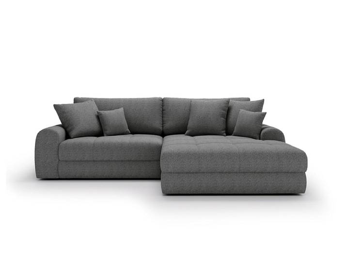 Ecksofa LORSON Stoff grau