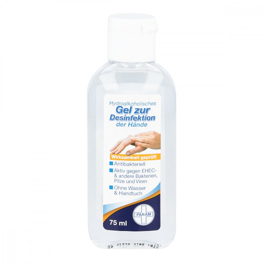 Param GmbH Desinfektionsgel für die Hand antibakteriell 06108572