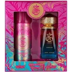 Paris Corner, Beauty Geschenkset, Alkotest Khair Confection Eau de Parfum 100ml + Deodorant Spray 200ml